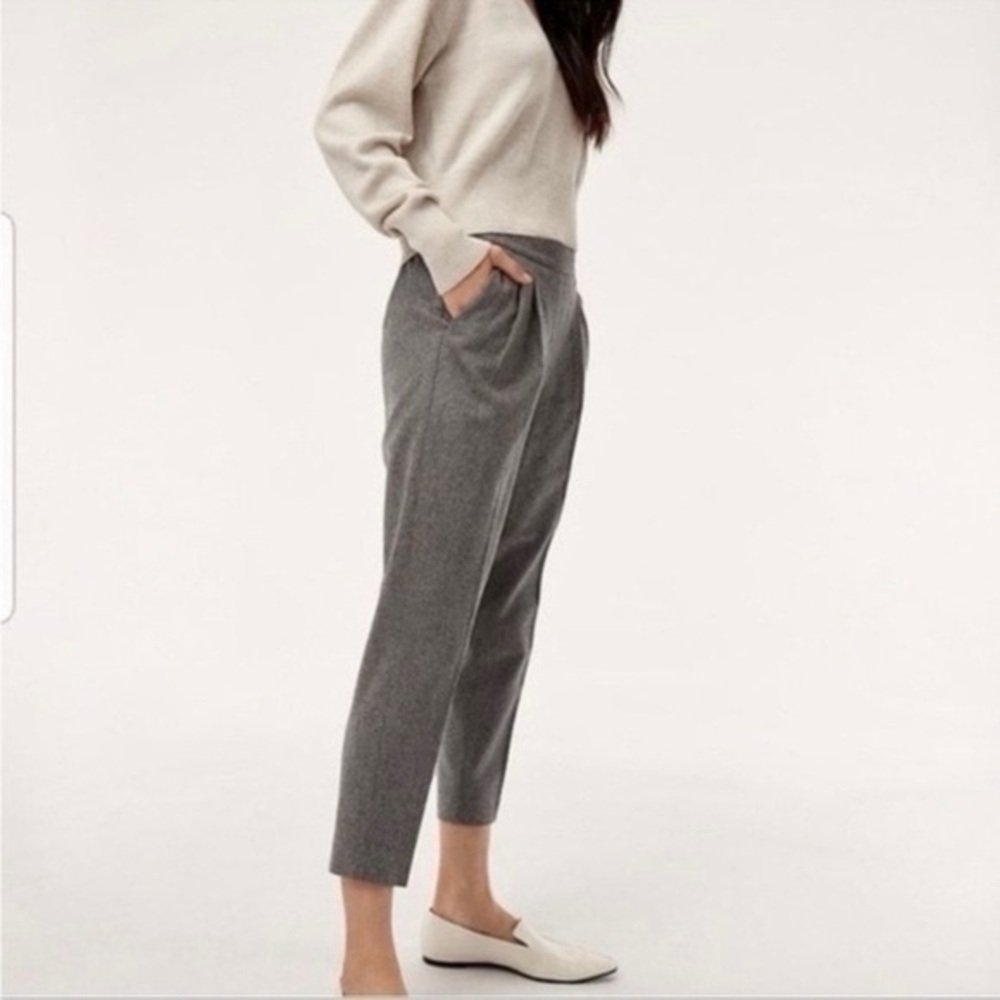 Babaton Cohen Pant Wool Cashmere Grey Size 0